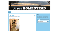 Desktop Screenshot of housetohomestead.com