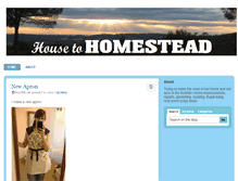 Tablet Screenshot of housetohomestead.com